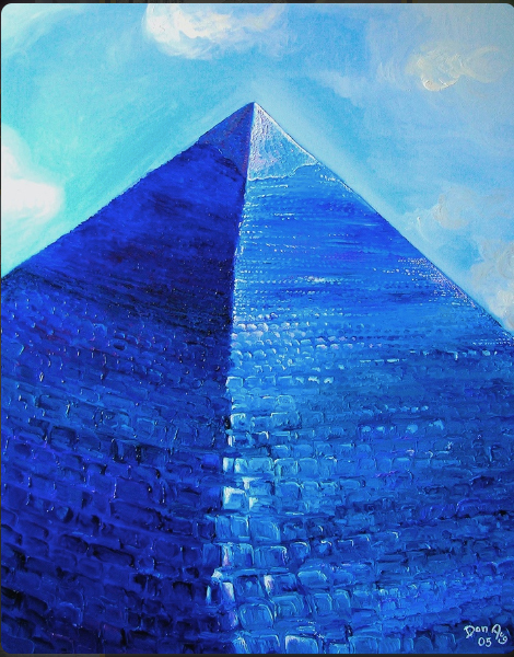 Pirámide Azul de Kefrén.