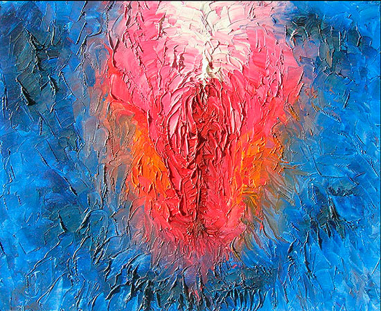 Eros and Thanatos painting exploring creation desire mortality and transformation