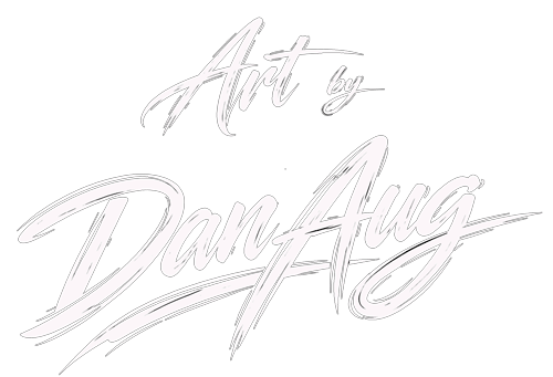 Dan Aug artist logo contemporary art