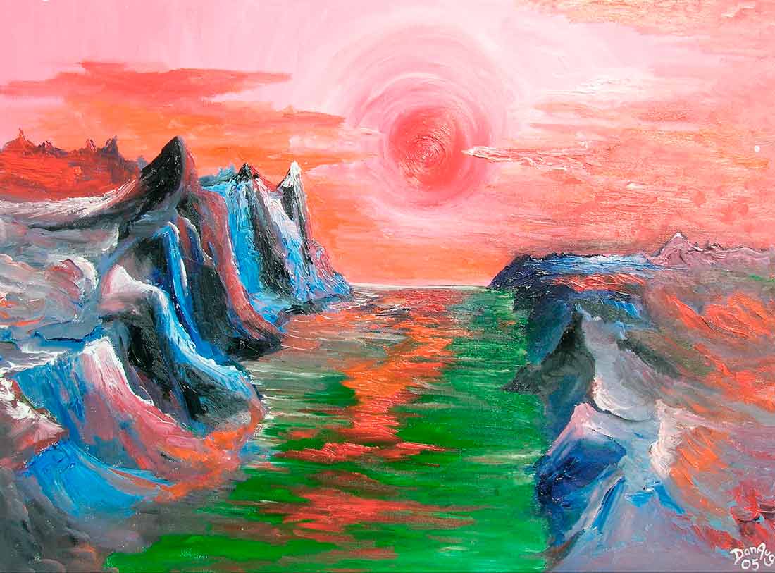 Alien Memories artwork exploring imagination recollection and unknown origins