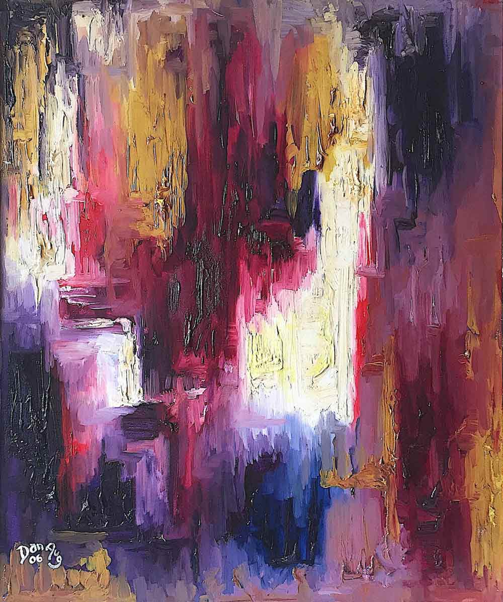 Sadness painting exploring emotion memory introspection and human experience