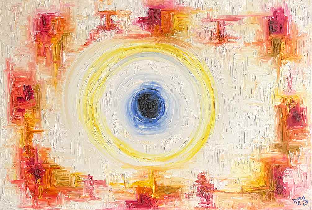 Uncertainty Principle artwork inspired by quantum mechanics and Heisenberg uncertainty principle